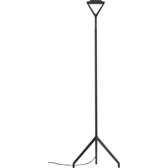 Luceplan Lola Lampadaire Noir en Aluminium