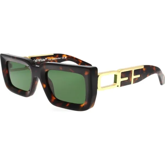 Off-White Lunettes de Soleil Boston OERI073 Havana Vert