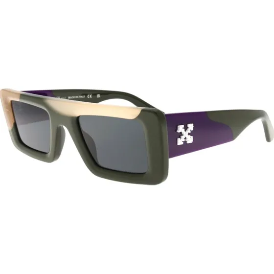 Off-White Lunettes de Soleil OERI069 Seattle - Vert et Gris