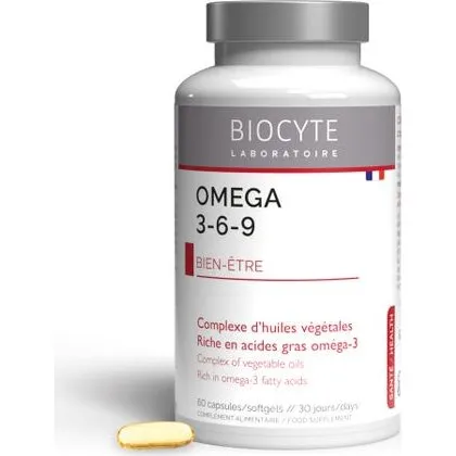 Biocyte Longevity Omga 3-6-9 60 Capsules