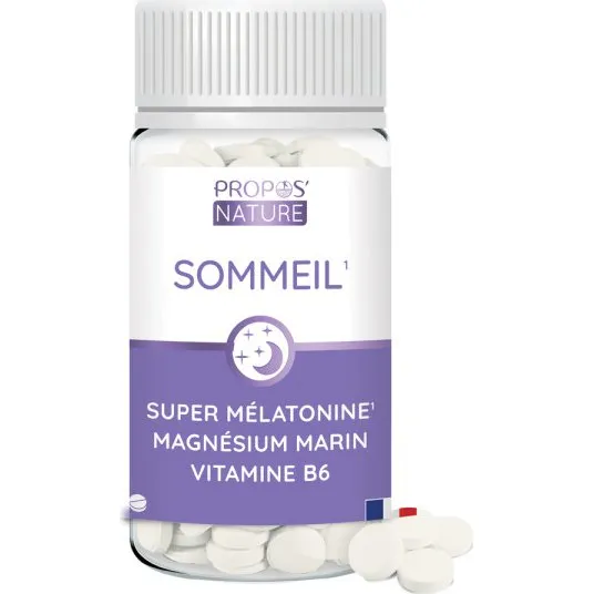 ProposNature Mlatonine + Magnsium + B6 60 comprims