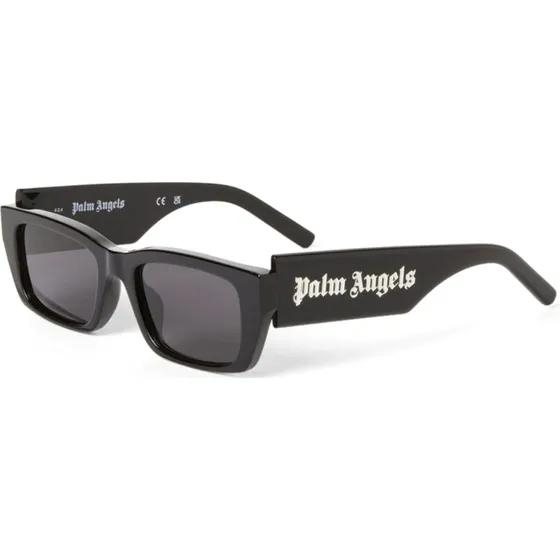Palm Angels Lunettes de Soleil Peri002 Carrées en Acétate Noir