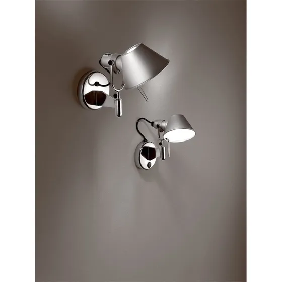 Artemide Tolomeo Faretto Applique Murale E27 en Aluminium