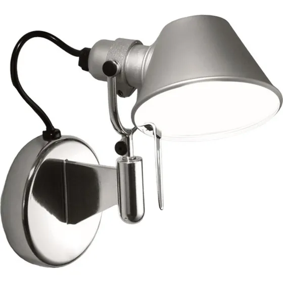 Artemide Tolomeo Micro Faretto Applique Murale LED Gris 3000K