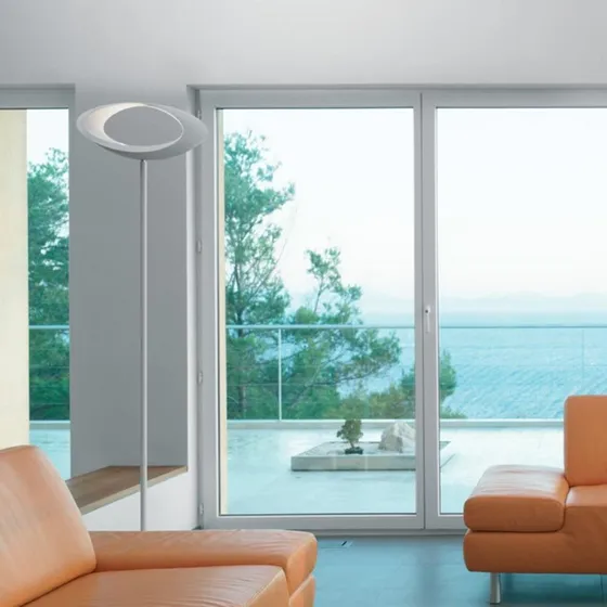 Artemide Cabildo - Lampadaire LED design blanc 2700K