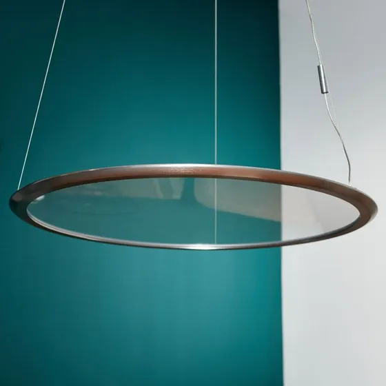 Suspension Artemide Discovery horizontale en aluminium