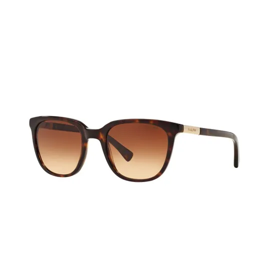 Ralph Lauren RA5206 Lunettes de Soleil Carrées Écaillée Marron