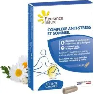 Fleurance Nature Complexe Anti-Stress et Sommeil 30 Gélules