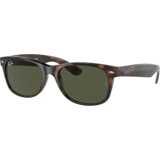 Ray-Ban RB2132 New Wayfarer - Lunettes de soleil Écaille Vert G15