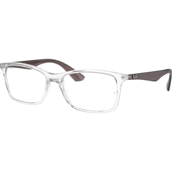 Ray-Ban RX7047 Lunettes Optiques Carrées Transparentes Unisexe
