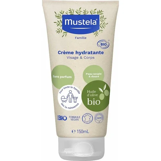 Mustela Crme Hydratante Bio 150 ml Sans Parfum