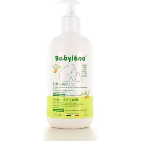 Babylna Lait Hydratant Bio 200ml
