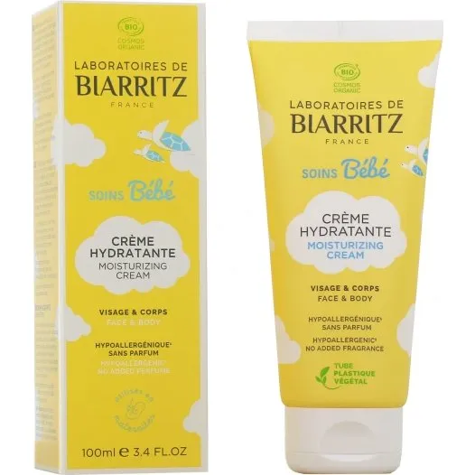Laboratoires de Biarritz Crème Hydratante Bébé Bio 100ml