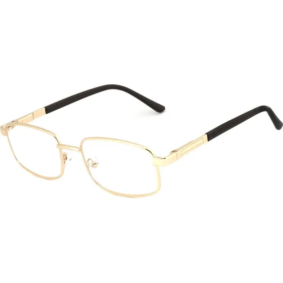 Vitallite Homme Lunettes de lecture Carré Métal Argent Mod. 517