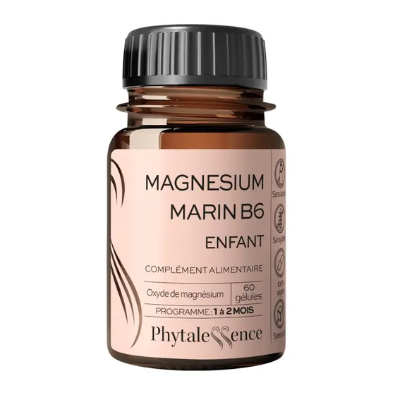 Phytalessence Magnsium Marin B6 Enfant 60 Glules
