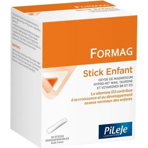 Pileje Formag 20 Sticks Enfant Got Fraise