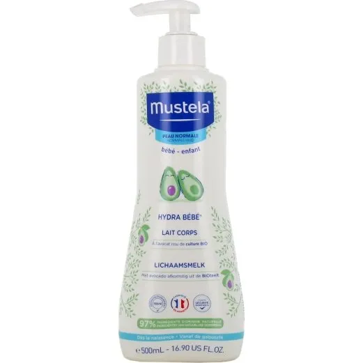Mustela Hydra Bb Lait Corps  l'Avocat BIO 500ml