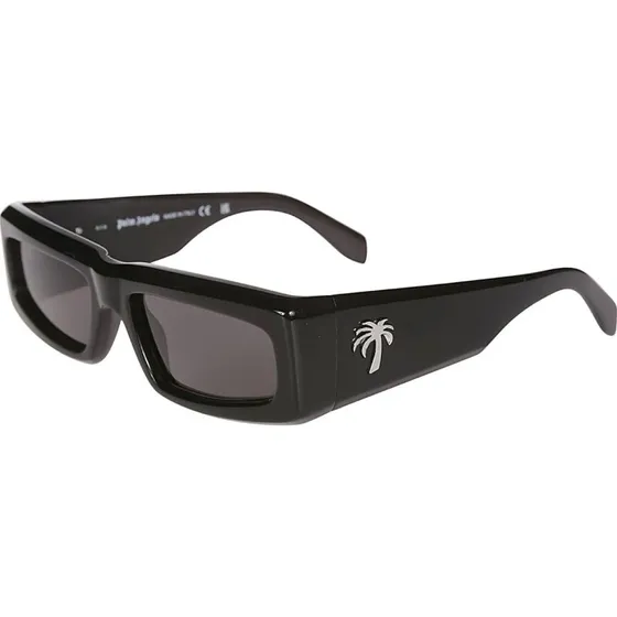 Palm Angels Lunettes de Soleil Yreka Peri055 Carrées Noires