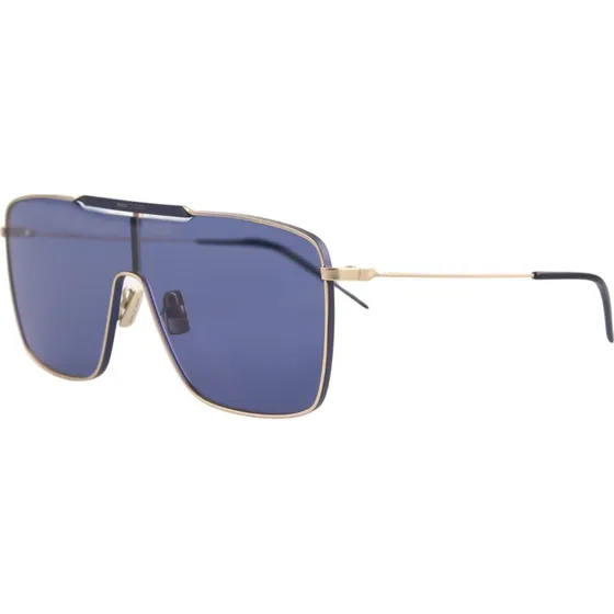 Italia Independent LOYD 0321 Lunettes de Soleil Métal Or et Bleu