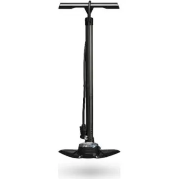 PRO Pompe à pied Team corps alu, double manomètre