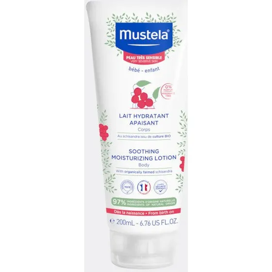 Mustela Lait Hydratant Apaisant Peaux Très Sensibles 200 ml