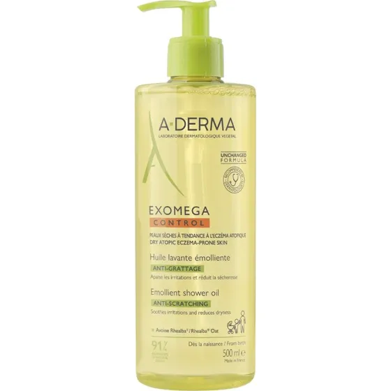 A-Derma Exomega Control Huile Émolliente 500 ml