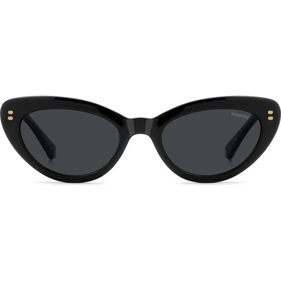 Polaroid PLD 8068/S Lunettes de Soleil Enfant Cat Eye Noires
