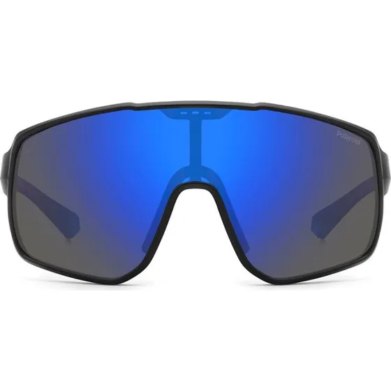 Polaroid PLD 8070/S Lunettes de Soleil Enfant Noir et Bleu
