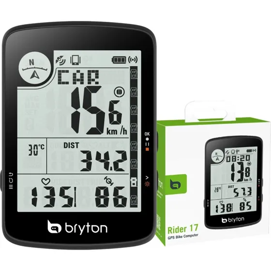 Bryton Rider 17 E Compteur GPS Vélo 3"