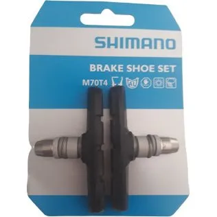 Shimano M70T4 Patins de Frein V-brake Noir