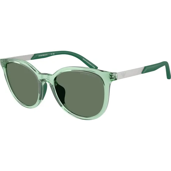 Emporio Armani Enfant EK4007U Lunettes de Soleil Cat Eye Vertes