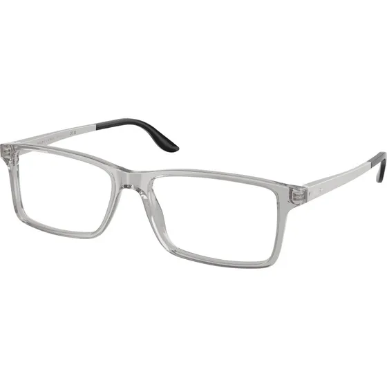 Ralph Lauren RL6128 Homme - Monture Optique Carrée en Acétate Gris