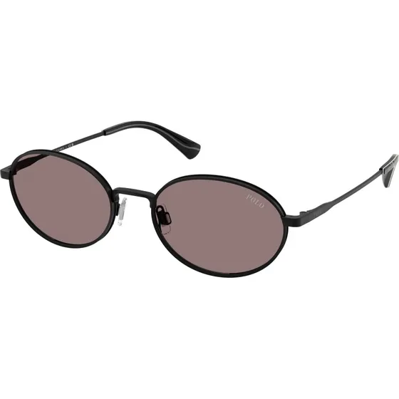 Polo Ralph Lauren PH3162 Lunettes de Soleil Rondes Métal Noir