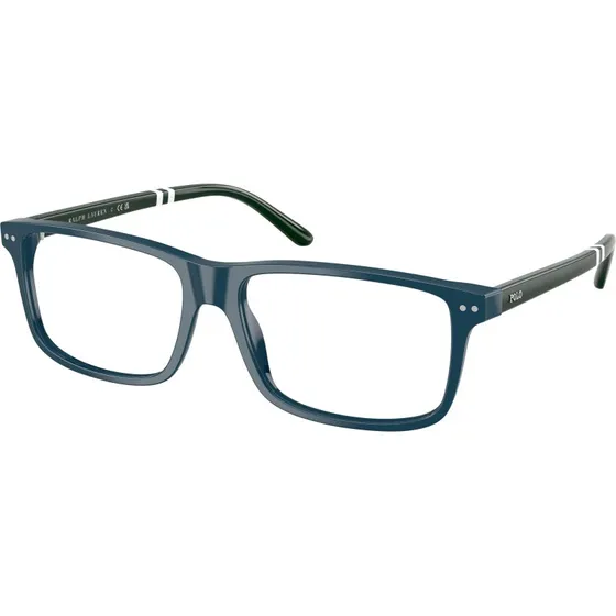 Polo Ralph Lauren PH2296 5465 - Lunettes de vue carrées en acétate bleu