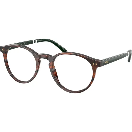 Polo Ralph Lauren PH2297 6315 - Lunettes de vue rondes en acétate marron