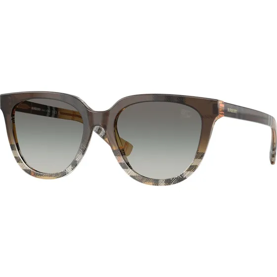 Burberry BE4469 Lunettes de Soleil Pantos Marron et Gris pour Femme