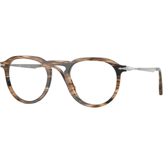 Persol PO3387V PIER 1236 - Montures Optiques en Acétate Marron
