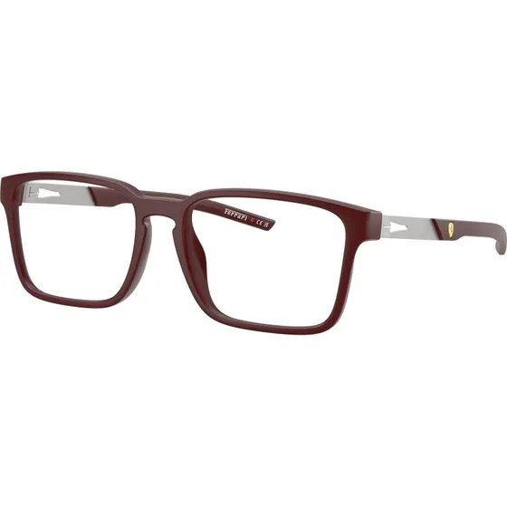 Ferrari Scuderia FZ8025U Lunettes de vue Carrées Bordeaux Homme