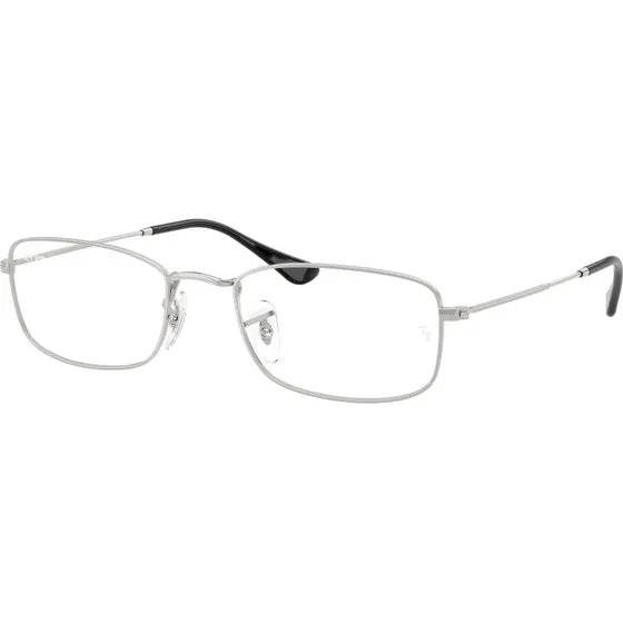 Ray-Ban RX6647 2501 Montures Optiques Métal Argent Géométrique