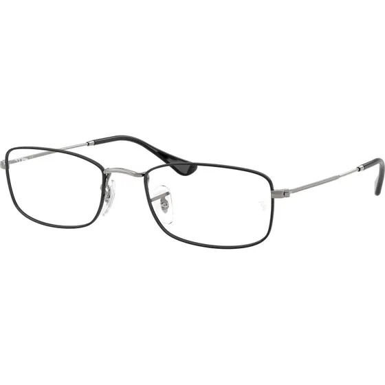 Ray-Ban RX6647 3179 Montures Optiques Métal Noir Géométrique