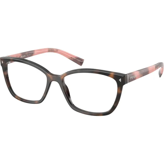 Prada PR 15ZV 23A1O1 Montures Optiques Carrées Écaille Femme