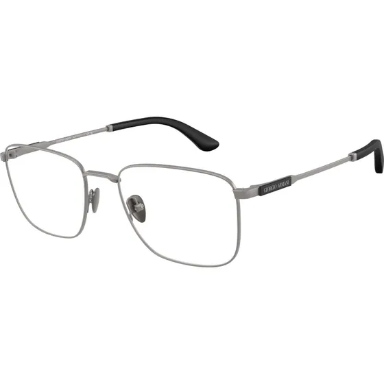 Giorgio Armani Homme AR5162 3003 - Lunettes de vue carrées en métal gris