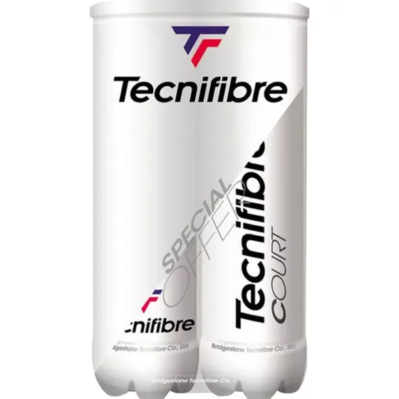 Tecnifibre Court - Bipack de 8 Balles