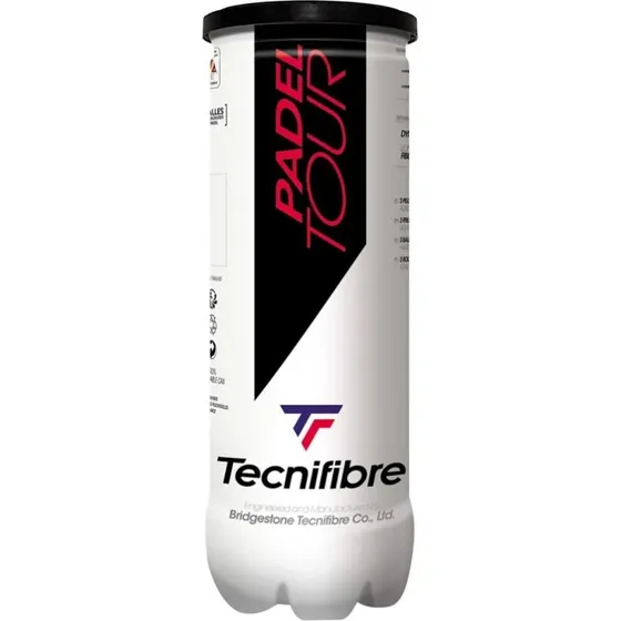 Tecnifibre Padel Tour - Tube de 3 balles