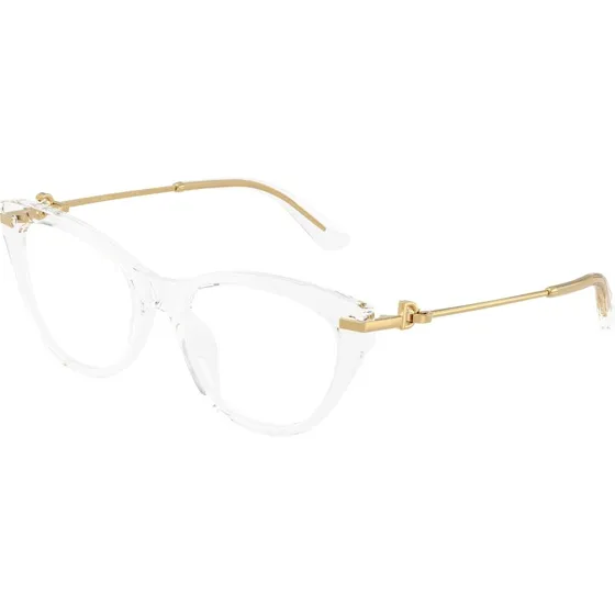 Dolce & Gabbana DG3428 3133 - Lunettes de vue Papillon Transparentes