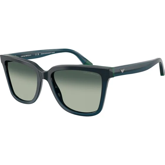 Emporio Armani EA4261 - Lunettes de soleil géométriques bleues pour femme