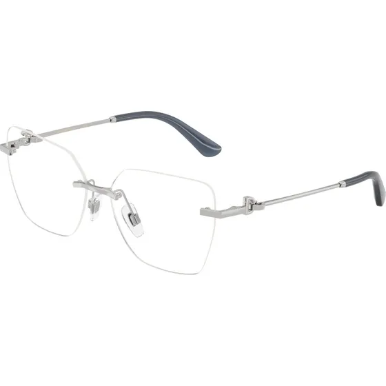 Dolce & Gabbana DG1363 05 - Lunettes de vue Cat Eye Argent