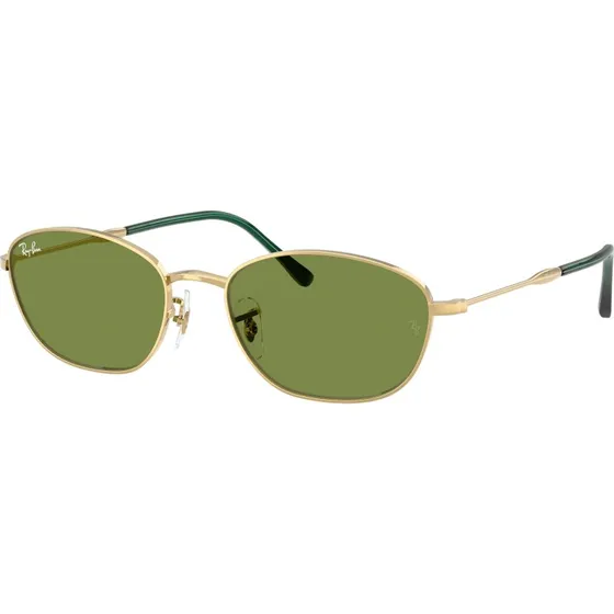 Ray-Ban RB3749 Lunettes de soleil Géométriques Or et Vert