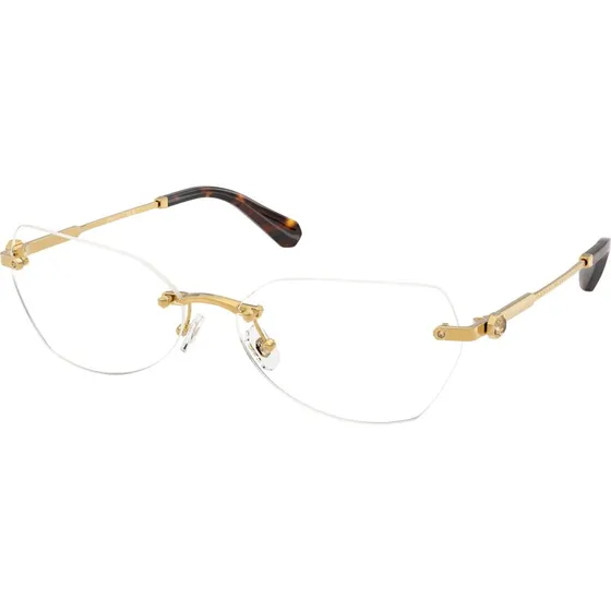 Swarovski SK1031 4007 Lunettes de Vue Géométriques en Métal Or
