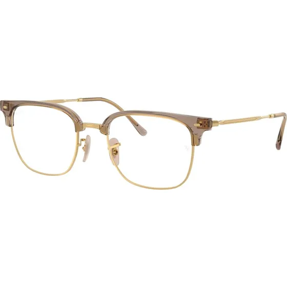 Ray-Ban RX7216 Clubmaster Montures Optiques Acétate Beige Transparent